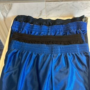 4 pair XL men’s sport shorts